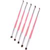 THE GOOD VIBES COMPANY Srl Goovi Pennello Occhi Duo - Adatto per la sfumatura di ombretti e matite