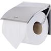 Brabantia Classic Bagno Portarotolo WC, Inox Lucido