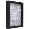 Lawrence Frames Boxes Cornice Shadow Box, Polistirolo, Nero, 8x10