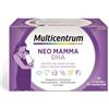 Multicentrum Neo Mamma DHA, Integratore Multivitaminico specifico per la donna dopo la gravidanza e durante l'allattamento, ricco di Acido Folico, Vitamina d, b12 e biotina, 30cpr +30 capsule molli