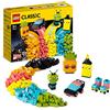LEGO Classic Divertimento Creativo - Neon, Costruzioni in Mattoncini con Macchina Giocattolo, Alieni e Pattini a Rotelle, Giochi per Bambini dai 5 anni 11027