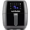 NUTRIBULLET 0C12500002 Friggitrice ad Aria Digitale XXL NBA071B 7 Litri 1800W