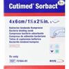 Essity Cutimed Sorbact Medicazione Anti Batteri e Funghi 4x6cm 5 pezzi