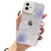ZhuoFan Cover Compatibile con Apple iPhone 11 6,1, Custodia Traslucido Protettiva della Fotocamera Ultra Sottile TPU Silicone Antiurto Bumper Protettiva Case per iPhone 11, Orso