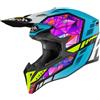 AIROH WRAAAP DIAMOND GLOSS Casco Integrale Cross