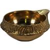 Terrapin Trading Ltd Indiano Rajastan Pooja Puja Diya Urli Olio Lampada Bowl Holi Jyot Kuber Navratra