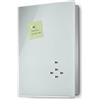 Blomus Armadietto Portachiavi o lavagnetta Magnetica in Vetro in Acciaio Inox, Bianco, 40 x 30 cm