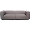 KARTELL divano a 2 posti PLASTICS DUO XL 228 cm - 7098+7099/75