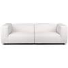 KARTELL divano a 2 posti PLASTICS DUO XL 228 cm - 7098+7099/70