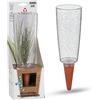 Scheurich 58870 Copa XXL, erogatore di Acqua in plastica e Cono di Argilla, Trasparente 32 cm di Altezza, 1,0 Vol., 9,7 x 9,7 x 32 cm