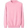 HOURVNEI Uomo Spessore Girocollo Maglione Autunno/Inverno Casual Pullover Maglione Caldo Abbigliamento Maschio, rosa, 2XL