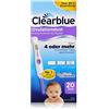 Clearblue Kinderwunsch - Kit per test di ovulazione, 20 test + 1 supporto per test digitale, test di fertilità per donne/ovulazione, progressivo e digitale (test 2 ormoni), rimanere incinta più veloce