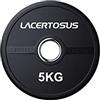 Lacertosus - Disco PRO Grip Gommato - 5 kg (50MM) - P-G5