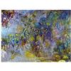 ArtPlaza AS92072 Monet Claude Wisteria II Decorative Panel, Wood MDF, Multicolour, 80x60 Cm