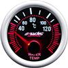SIMONI RACING WT/A Indicatore Elettrico di Temperatura Acqua, Sfondo Nero