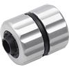 Meister 9924890 - Raccordo di Riparazione per Tubi da 19,05 mm, in Alluminio, Impermeabile, Adattatore per Tubo per Toppa/Estensione del Tubo