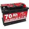 ricambi auto smc BATTERIA AUTO SPEED L3 AFB Technology - 70AH 680A 12V