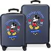 Disney (DIYL9) Set valigie rigide 55-68 cm Have a good day Mickey Azzurro