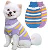 KASESSS 2Pezzi Maglione Cane, Maglioncino Taglia Piccola, Maglia Cappottino Lavorato a Maglia, Inverno Dolcevita Costumi, Caldo Vestiti per Cani Piccoli Gatti