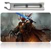 Four leaves MTG - Tappetini da Gioco + Borsa Impermeabile Gratuita MTG, Dimensioni 60 x 35 cm, MTG Mouse Pad Compatibile con MTG TCG CCG (Abaddon, The Despoiler-JH)