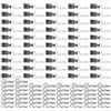 YijiaLink 50PCS Universale RC Auto Corpo Shell Clip RC R-Tipo Perni con Schede di Tirare Compatibile con Tutti i 1/16 1/18 RC Veicoli Truck Buggy Shell Parti di Ricambio