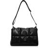 Balakaka Media Borse a Tracolla da Donna, Grande Capacità Crossbody Bag da Donna con Tracolla Staccabile e Regolabile, Borsello a Spalla Donna per Viaggiare e Lavorare Nero