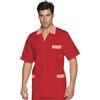 Ristosubito Casacca cuoco Peter Manica corta 65% Poliestere 35% Rosso Cotone Disponibile in diverse taglie Modello 036107M