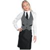 Ristosubito Grembiule Garcon unisex 100% Poliestere nero e gessato Modello 037008