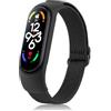 Oumida Cinturino Elastico per Xiaomi Mi Smart Band 7 Nylon, Regolabile Morbido Tessuto Braccialetti Sport Cinturini per Xiaomi Mi Band 7