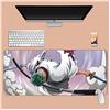 ITBT One piece 900x400mm Tappetino Mouse Gaming 900x 400mm XXL per Mouse e PC, 3mm Mouse Pad Antiscivolo Fondo in Gomma con Bordi Cuciti, R