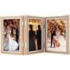 TESSTSY Cornici Foto Multiplo da Tavolo Portafoto Legno Collage per Foto Collage Memoriale per Famiglia Regalo