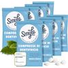 Smyle Compresse per spazzolino Smyle - Vegano, contiene fluoro, dentifricio solido biodegradabile e senza plastica, confezione da quattro (8 x 63 pezzi)