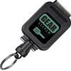 Lucky Line Medium Force 47201, divaricatore chiave industriale con cavo in kevlar da 91,4 cm, a clip, 1 per confezione (47201), nero, forza media, contiene 7-14 chiavi o 170 g