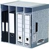 Bankers Box System Contenitore Archivio, Set da 5 Pezzi, Grigio