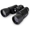 Celestron 72355 LandScout Binocoli prismatici Porro 8-24x50mm resistenti all'acqua con impugnatura in gomma, lenti rivestite, vetro ottico K9, fascia per il collo e custodia morbida, Nero