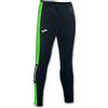 Joma 100761 Pantaloni, Nero/Verde Fluo, XXS Uomo