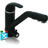 IFM-WT Rubinetto tre vie miscelatore Fragranite Nero