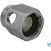 Acquaxcasa Raccordo dritto M F 3/4" foro 1/4"