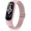 Oumida Cinturino Elastico per Xiaomi Mi Smart Band 7 Nylon, Regolabile Morbido Tessuto Braccialetti Sport Cinturini per Xiaomi Mi Band 7