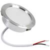 Vetrine in rete Vetrineinrete® Faretto led 3 watt ad incasso rotondo luce fredda 6500 k luce calda 3000 k luce naturale 4000 k opaco con bordo argento (Luce bianca 6500k) A93