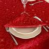 BGEUROPE Tovaglioli - Antimacchia - Rosso - Ref. Christmas Stars - 45cm x 45cm (pack 6)