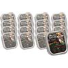 Dehner Wild Nature - Cibo per gatti Adulto, tacchino, 16 x 100 g (1,6 kg)