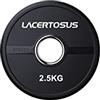 Lacertosus - Disco PRO Grip Gommato - 2.5Kg (50MM) - P-G2.5