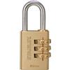 Stanley Lucchetto a Combinazione 30 mm a 3 Cifre in Ottone e Acciaio Cementato