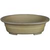 Vaso per bonsai ovale in gres 40x30,5x10 cm - SM012