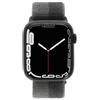Apple Watch Series 7 Alluminio mezzanotte 45mm Sport Loop tornado/grigio (GPS + Cellular) | buono | grade B
