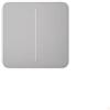 Ajax SOLOBUTTON Grigio Chiaro Pulsante Solo interruttore luce Ajax Systems 2 moduli (2gang)