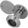 Amig - Spioncino per Porta | Obiettivo Superangolare | Per Porte d'Ingresso Interne ed Esterne | Colore Ottonato | Acciaio | Dimensioni Diametro 14 mm | Spessore della Porta 55-80 mm