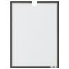 Durable Tasca Porta Documenti A4 Adesiva, 5 Pezzi, antracite, 400657