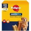 Pedigree Dentastix Snack per la Igiene Orale, Cane Grande + 25 kg Confezione Scorta, 42 Bastoncini - 1620 gr